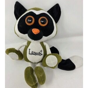 Linking Lemurs "Lamont" Avocado & White w/Cute Black Face & Big Brown Eyes, 2009